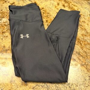 Under Armour HeatGear® Compression Crop Leggings Women’s Size Small Black Tights